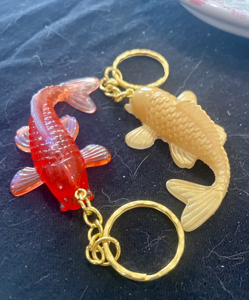 Resin Fish Keychains